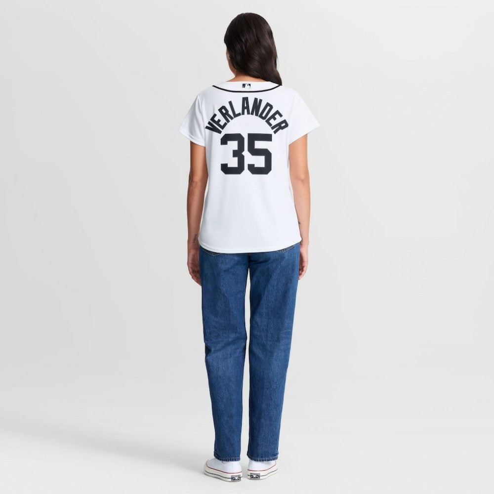 Justin Verlander Detroit Tigers Nike Women's Home Replica Jersey - MLB Jerseys