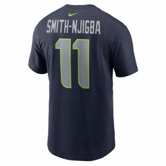 Seattle Seahawks Jaxon Smith-Njigba  Super Bowl LX Patch Name & Number T-Shirt | NFL Sale