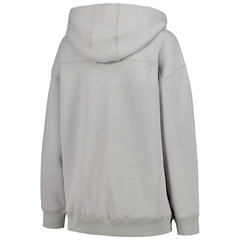 Minnesota Vikings The Wild Collective Women's Faux Fur Lined Tri-Blend Full-Zip Hoodie | NFL Hot