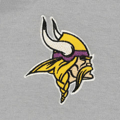 Minnesota Vikings The Wild Collective Women's Faux Fur Lined Tri-Blend Full-Zip Hoodie | NFL Hot
