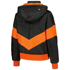 Cincinnati Bengals The Wild Collective Women's Puffer Full-Zip Hoodie | NFL Outlet