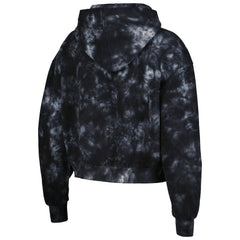 Las Vegas Raiders The Wild Collective Women's Tie-Dye Cropped Pullover Hoodie | NFL Online