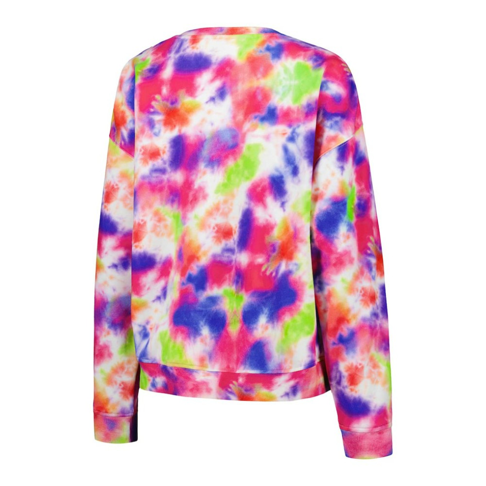 MLB Batterman Terez Neon Tie-Dye Pullover Sweatshirt - MLB Pullover
