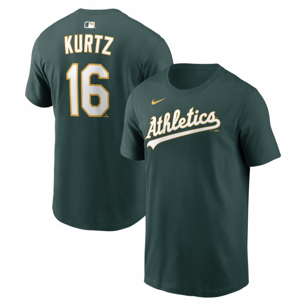 Nick Kurtz Athletics Nike Name & Number T-Shirt - MLB T-shirts