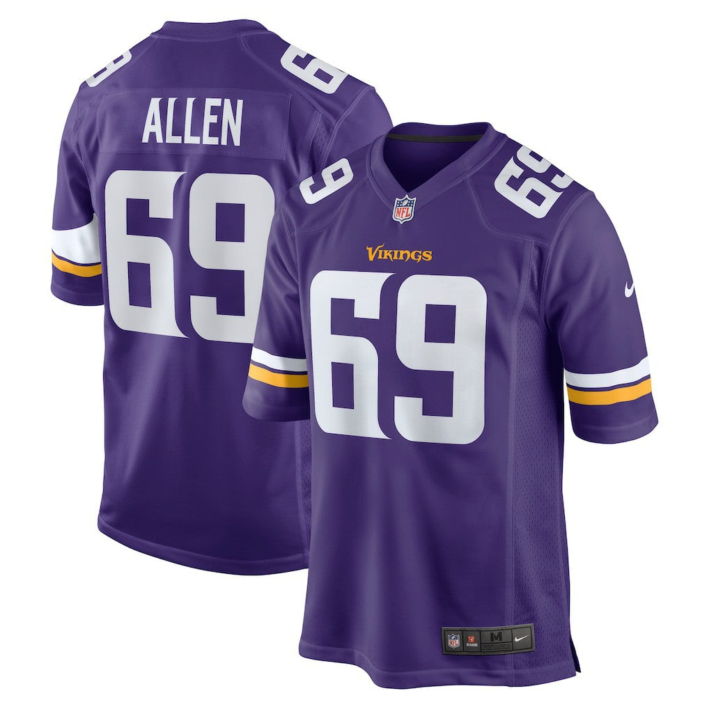 Minnesota Vikings Jared Allen  Retired Player Game Jersey | NFL Sale