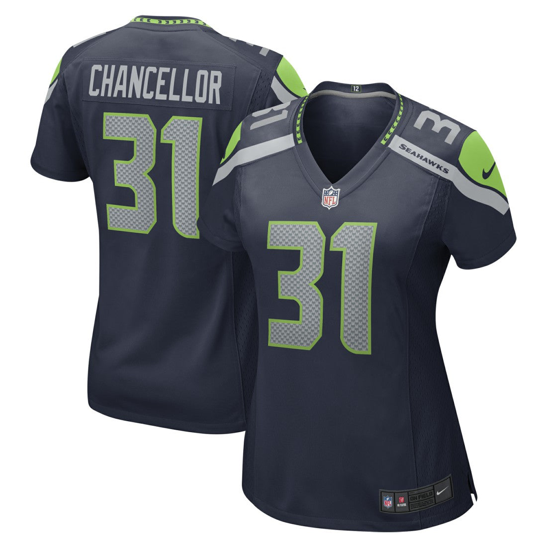 Seattle Seahawks Kam Chancellor  Women's Retired Player Game Jersey | NFL On sale