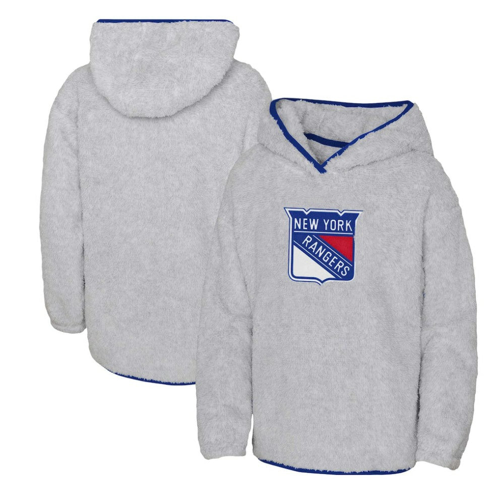 New York Rangers Girls Youth Ultimate Teddy Fleece Pullover Hoodie -  NHL Hoodies
