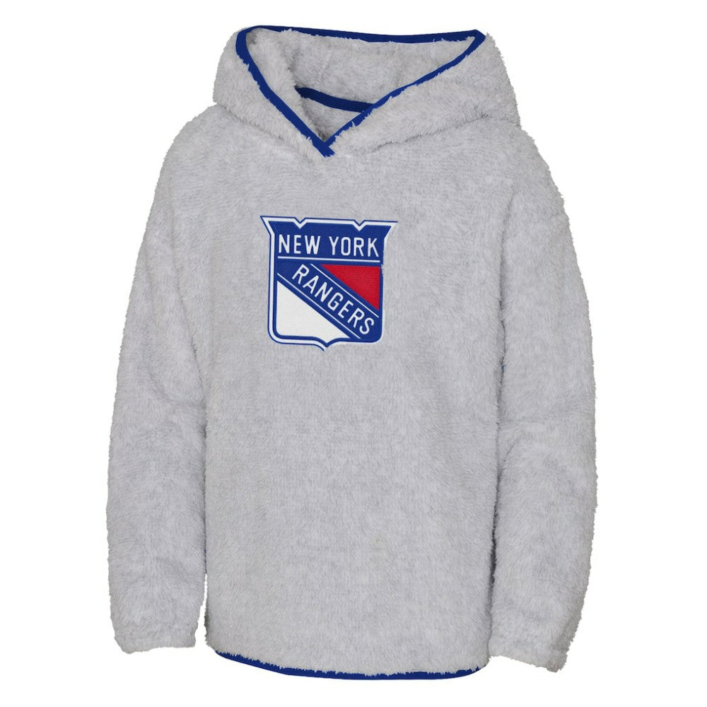New York Rangers Girls Youth Ultimate Teddy Fleece Pullover Hoodie -  NHL Hoodies