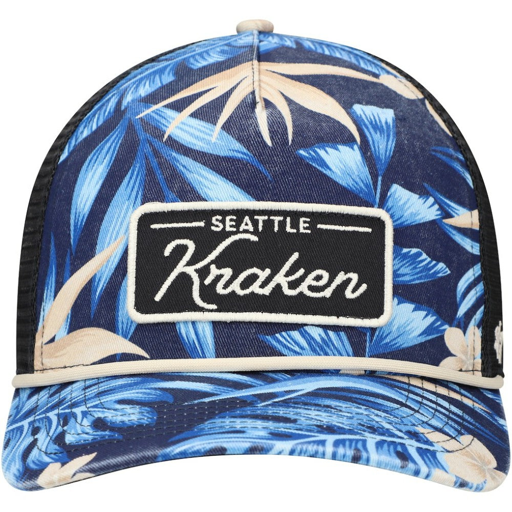 Seattle Kraken '47 Tropicalia Allover Print Trucker Adjustable Hat -  NHL Hats