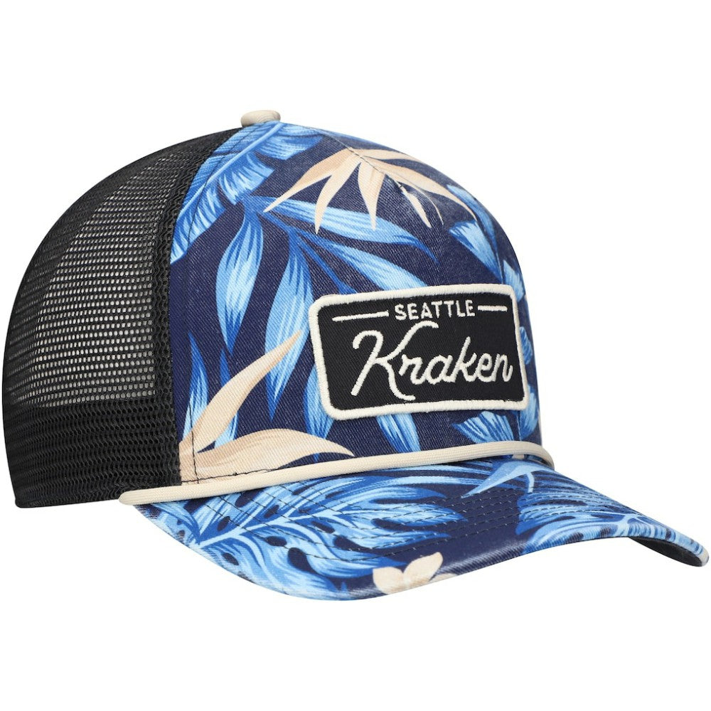 Seattle Kraken '47 Tropicalia Allover Print Trucker Adjustable Hat -  NHL Hats
