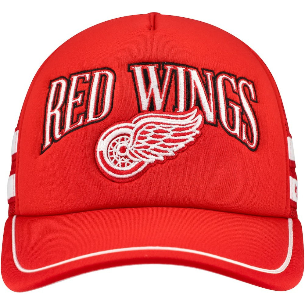 Detroit Red Wings '47 Sideband Stripes Trucker Snapback Hat -  NHL Hats