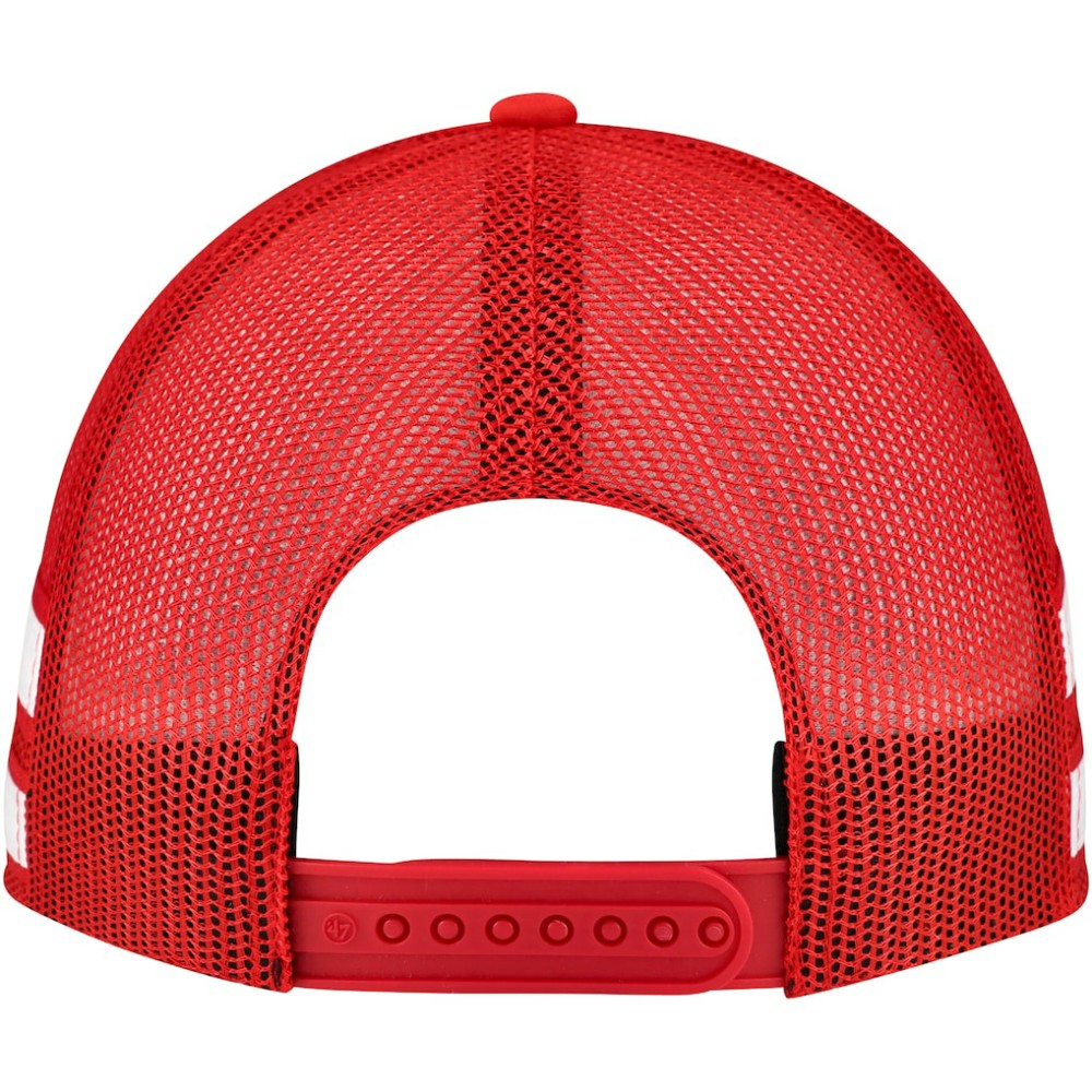 Detroit Red Wings '47 Sideband Stripes Trucker Snapback Hat -  NHL Hats