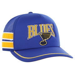 St. Louis Blues '47 Sideband Stripes Trucker Snapback Hat -  NHL Hats