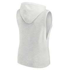 Dallas Cowboys Women's Lounge Script Sleeveless V-Neck Pullover Hoodie | NFL Near me
