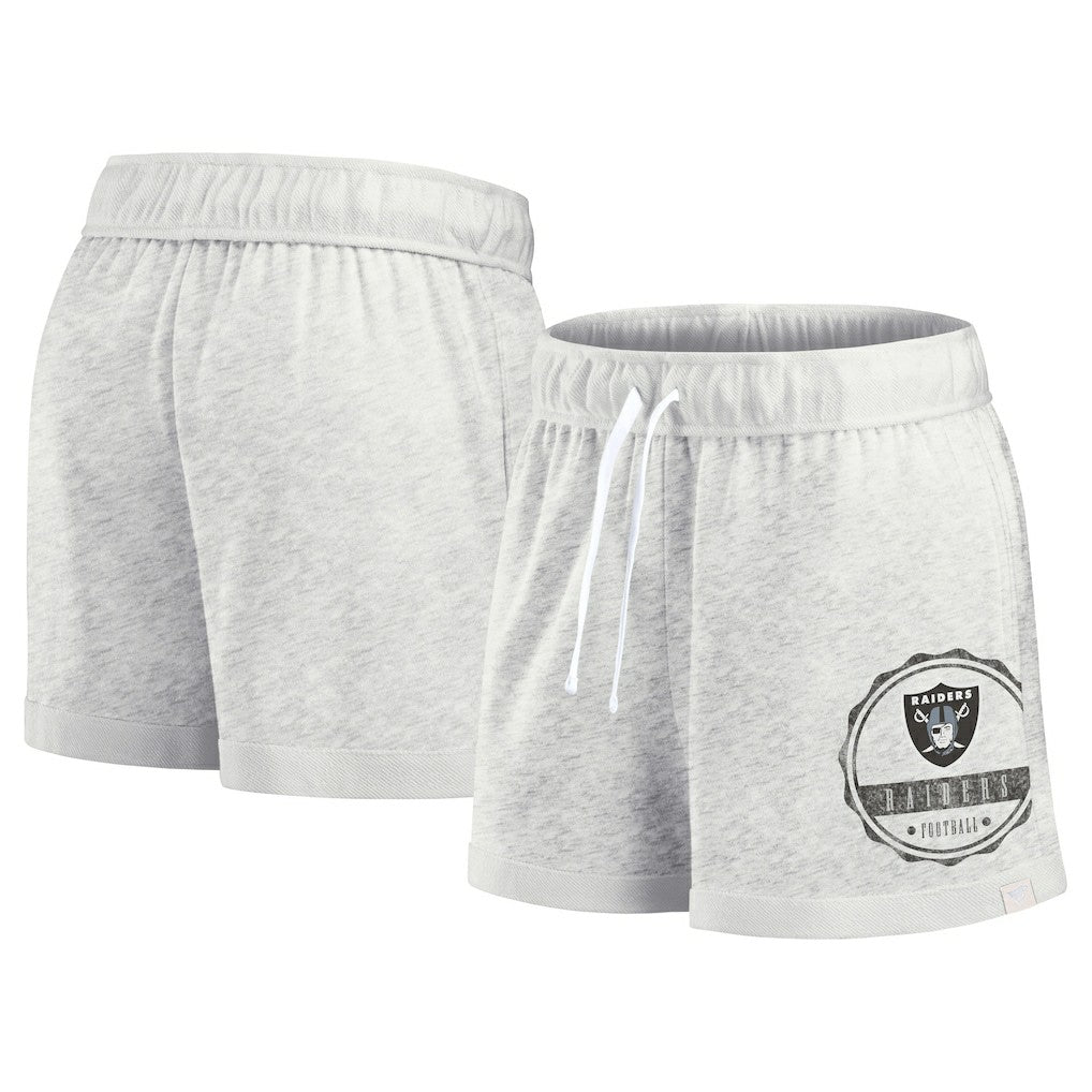 Las Vegas Raiders Women's Vintage Badge Shorts | NFL Outlet