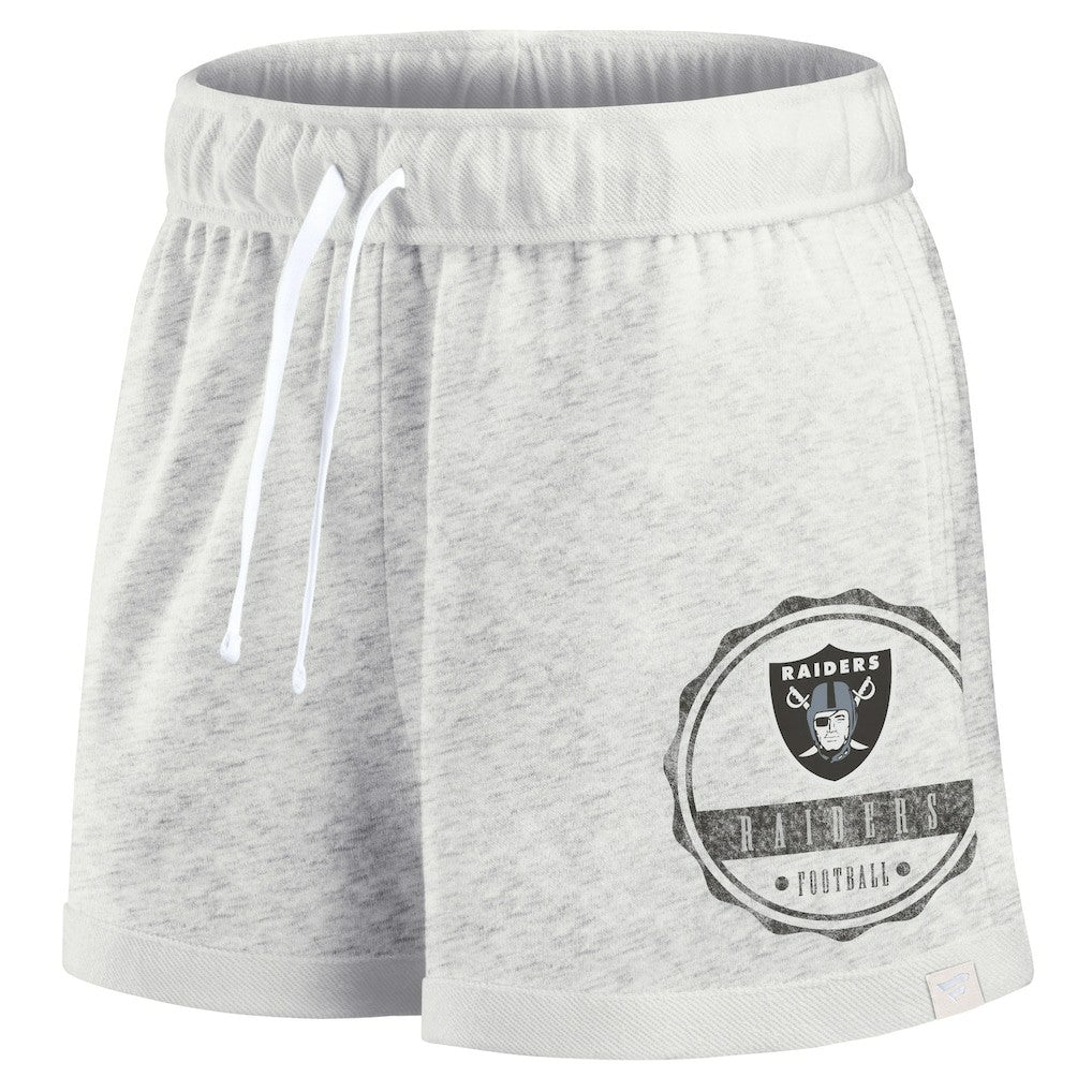 Las Vegas Raiders Women's Vintage Badge Shorts | NFL Outlet