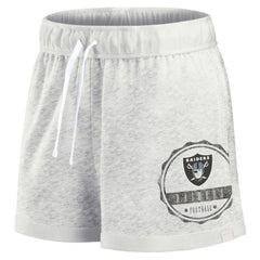 Las Vegas Raiders Women's Vintage Badge Shorts | NFL Outlet