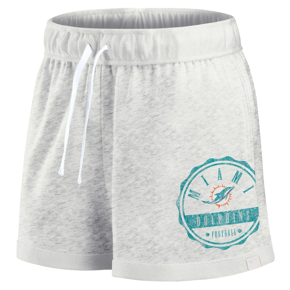Miami Dolphins Women's Vintage Badge Shorts | NFL Outlet