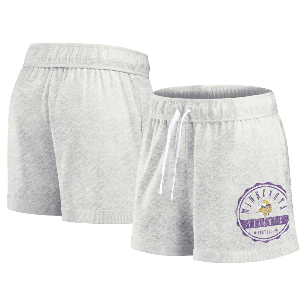 Minnesota Vikings Women's Vintage Badge Shorts | NFL Hot