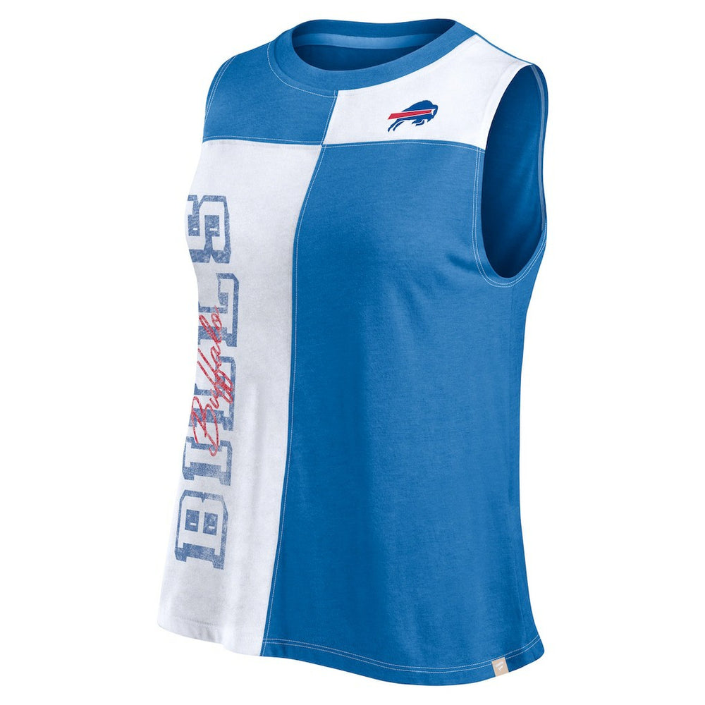 Buffalo Bills Women's Script Color Block Tank Top | NFL On sale