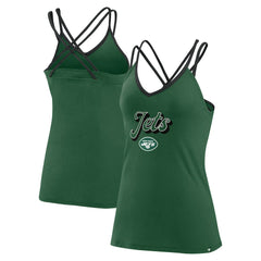 New York Jets Women's Go For It Strappy Crossback Tank Top | NFL On sale