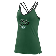 New York Jets Women's Go For It Strappy Crossback Tank Top | NFL On sale