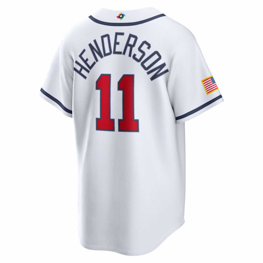 Gunnar Henderson USA Baseball Nike 2026 World Baseball Classic Home Stadium Jersey - MLB Jerseys