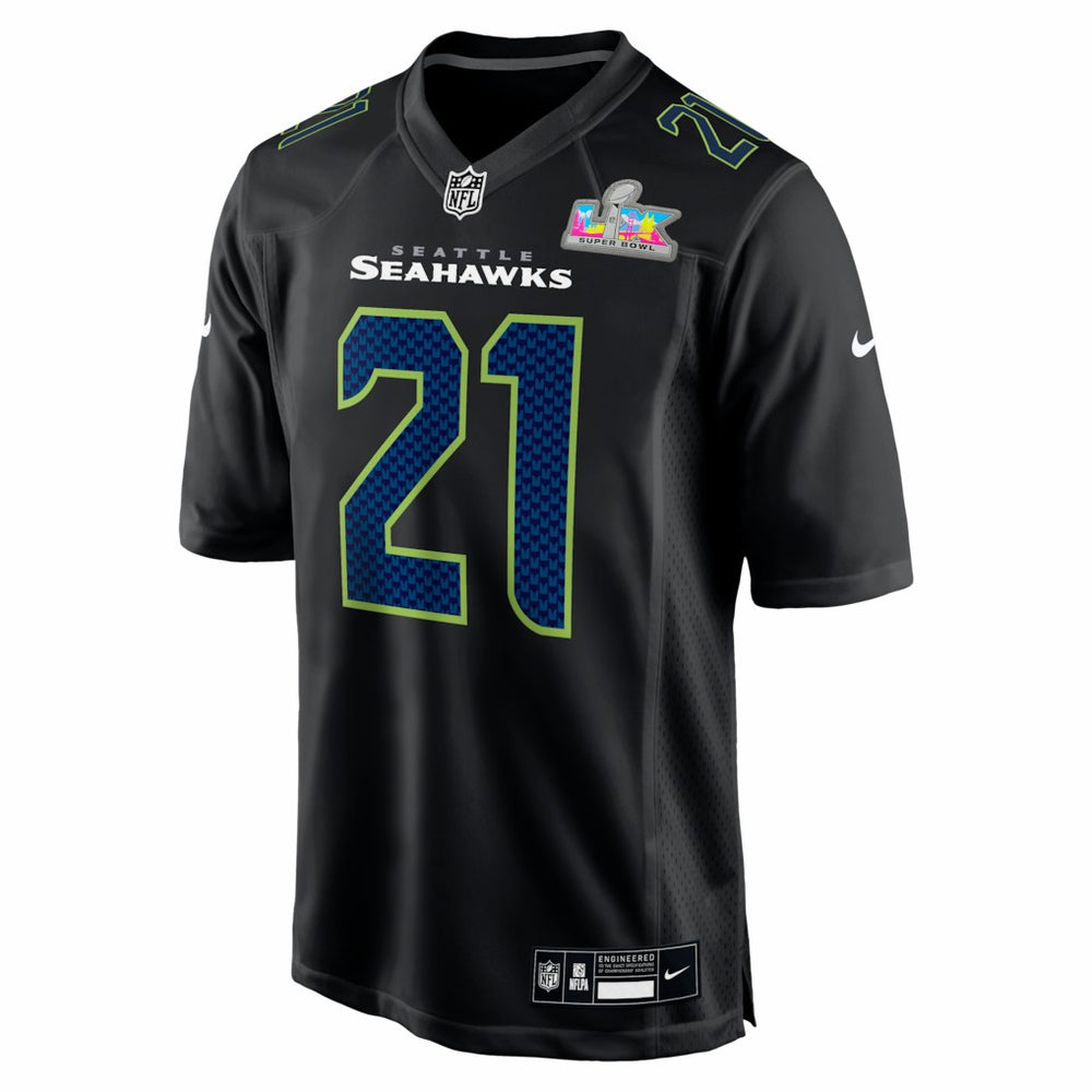 Seattle Seahawks Devon Witherspoon  Super Bowl LX Patch Carbon Fashion Game Jersey | NFL Sale