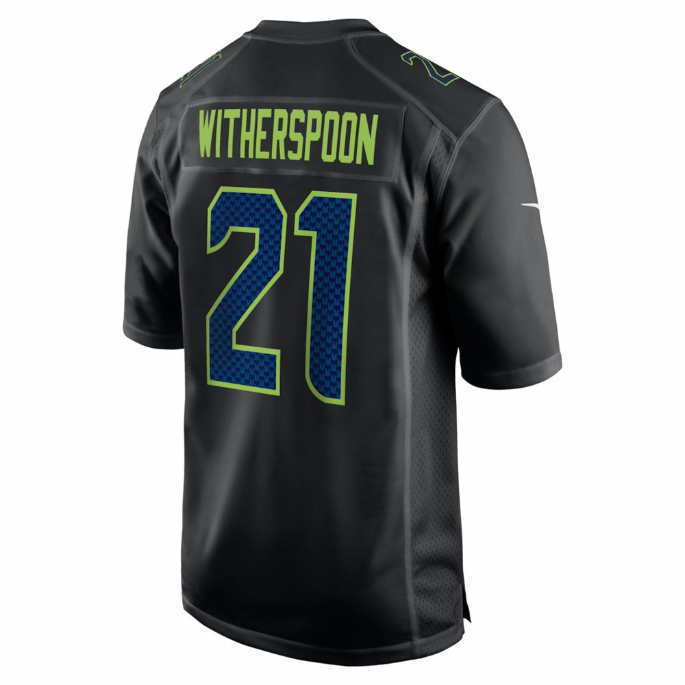 Seattle Seahawks Devon Witherspoon  Super Bowl LX Patch Carbon Fashion Game Jersey | NFL Sale