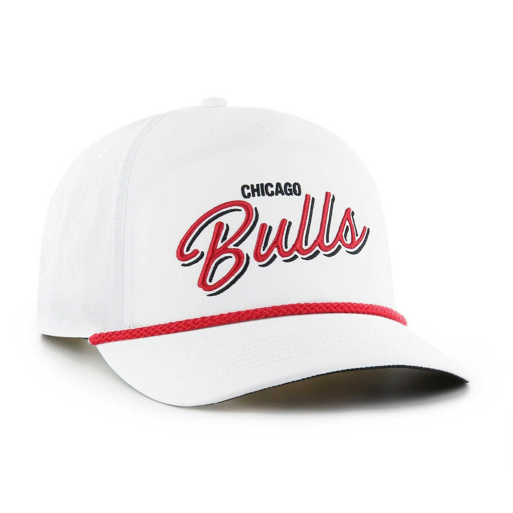 White Chicago Bulls '47 Fairway Hitch brrr Adjustable Hat | NBA