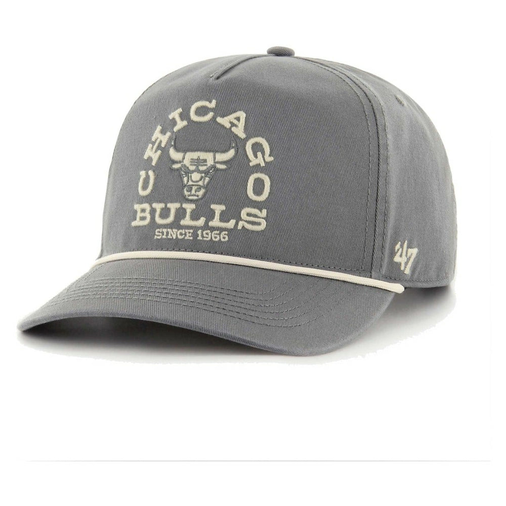 Charcoal Chicago Bulls '47 Canyon Ranchero Hitch Adjustable Hat | NBA