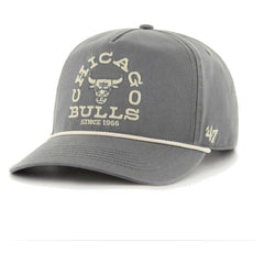 Charcoal Chicago Bulls '47 Canyon Ranchero Hitch Adjustable Hat | NBA
