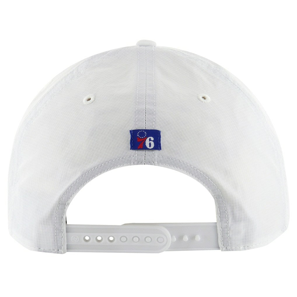 White Philadelphia 76ers '47 Fairway Hitch brrr Adjustable Hat | NBA