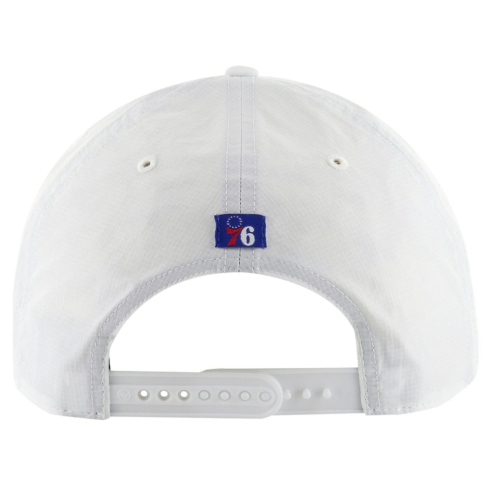 White Philadelphia 76ers '47 Fairway Hitch brrr Adjustable Hat | NBA