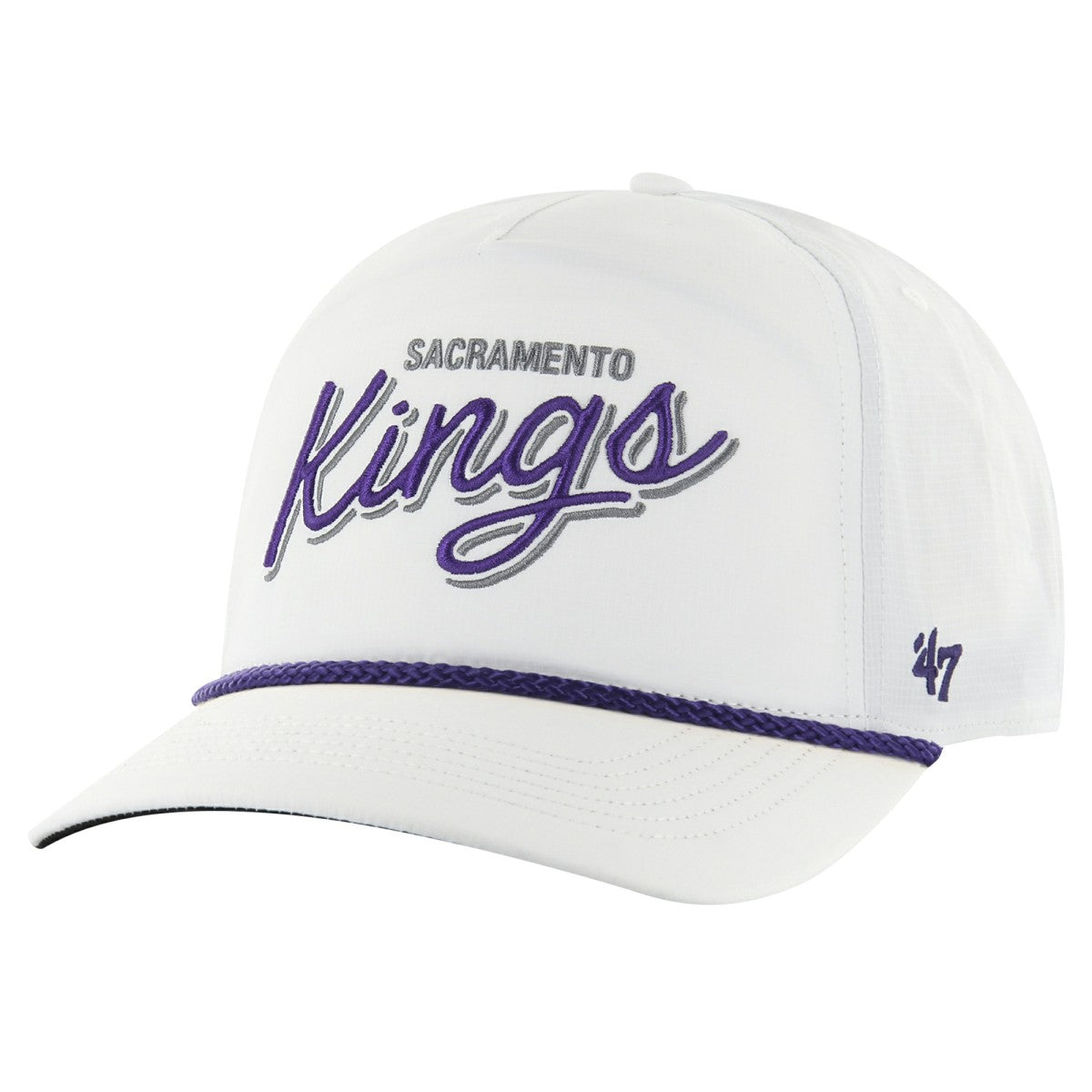 White Sacramento Kings '47 Fairway Hitch brrr Adjustable Hat | NBA