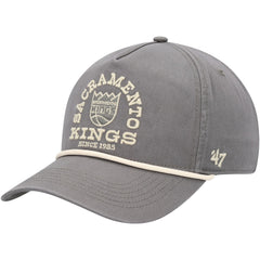 Charcoal Sacramento Kings '47 Canyon Ranchero Hitch Adjustable Hat | NBA