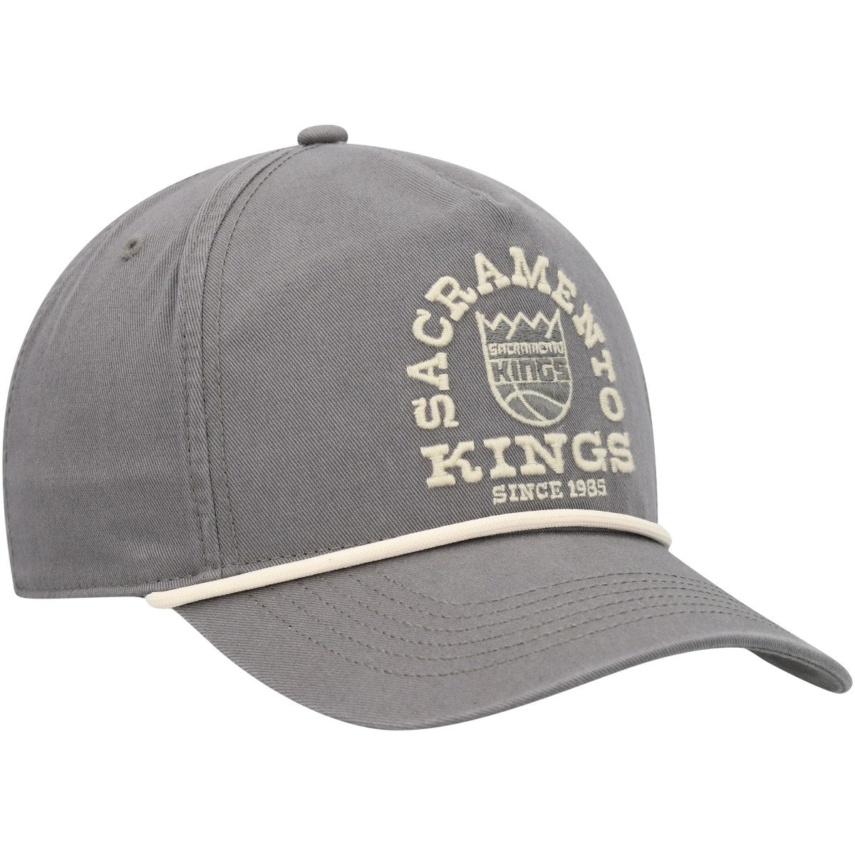 Charcoal Sacramento Kings '47 Canyon Ranchero Hitch Adjustable Hat | NBA