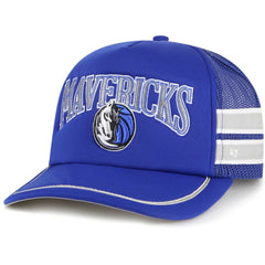 Blue Dallas Mavericks '47 Sidebrand Stripes Trucker Adjustable Hat sale | NBA