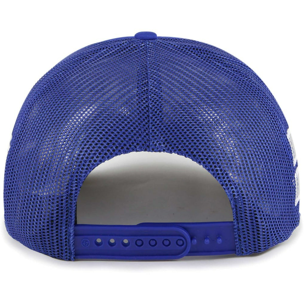 Blue Dallas Mavericks '47 Sidebrand Stripes Trucker Adjustable Hat sale | NBA