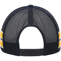 Navy Denver Nuggets '47 Sidebrand Stripes Trucker Adjustable Hat sale | NBA