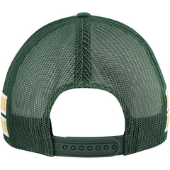 Hunter Green Milwaukee Bucks '47 Sidebrand Stripes Trucker Adjustable Hat | NBA