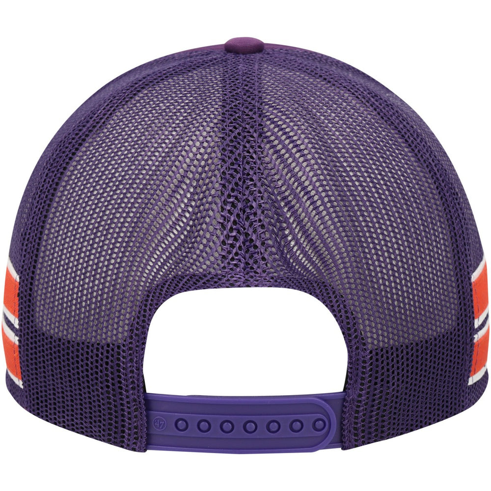 Purple Phoenix Suns '47 Sidebrand Stripes Trucker Adjustable Hat | NBA