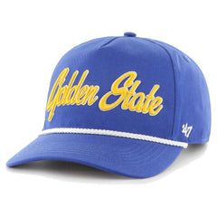 Royal Golden State Warriors '47 Overhand Logo Hitch Adjustable Hat sale | NBA