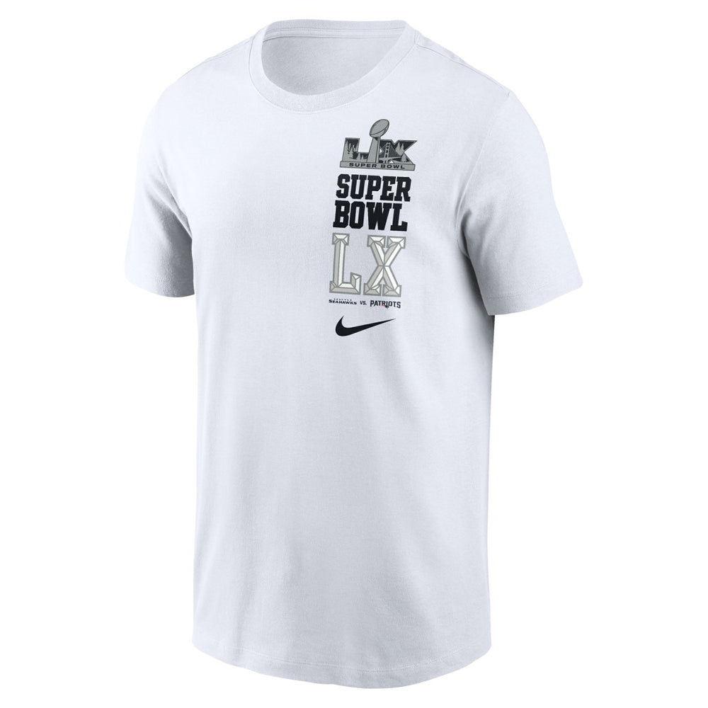 New England Patriots vs. Seattle Seahawks Super Bowl LX Dueling T-Shirt | NFL Near me