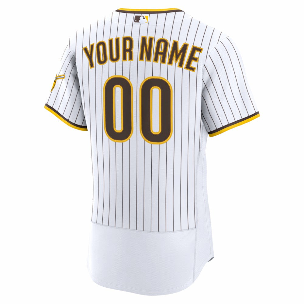 San Diego Padres Nike Home Authentic Custom Jersey - MLB Jerseys