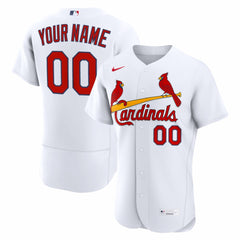 St. Louis Cardinals Nike Home Authentic Custom Jersey - MLB Jerseys