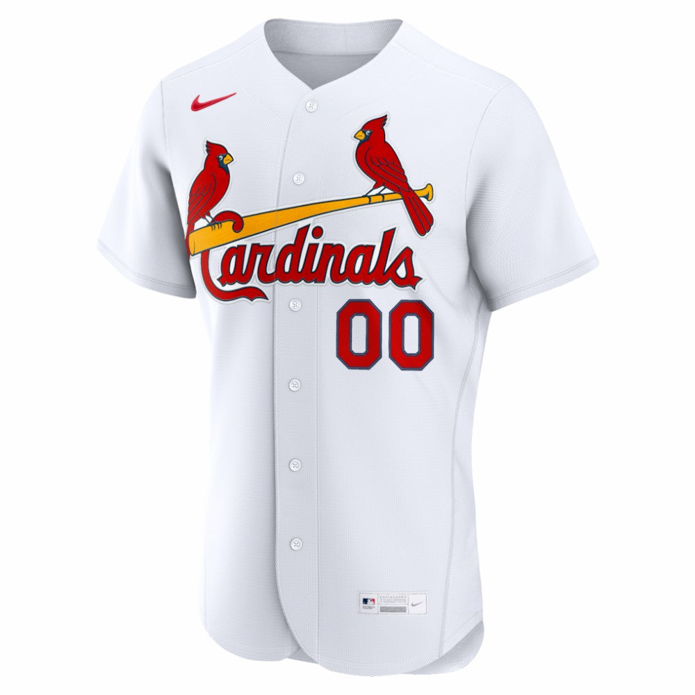 St. Louis Cardinals Nike Home Authentic Custom Jersey - MLB Jerseys