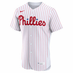 Philadelphia Phillies Nike Home Authentic Custom Jersey - MLB Jerseys