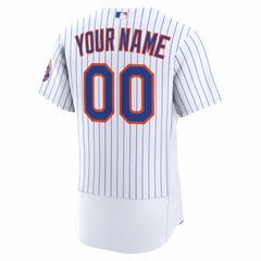 New York Mets Nike Home Authentic Custom Jersey - MLB Jerseys