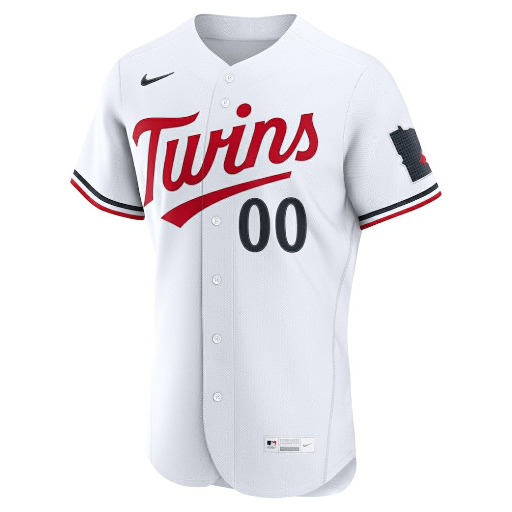 Minnesota Twins Nike Home Authentic Custom Jersey - MLB Jerseys